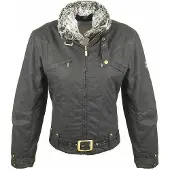 Bores KEA Damen Wachsjacke, schwarz, XS