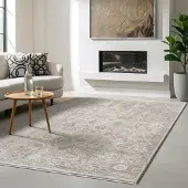 The Carpet Designteppich "Nuvra", beige (beige, gemustert), B:150cm H:15mm L:80cm, Polypropylen, Teppiche, Designteppich, abstrakt