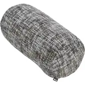 Done. Dekokissen DONE. "Twist", grau (taupe, meliert), B:22cm H:10cm L:50cm, Polyester, Dekokissen_Sitzkissen_Kissenhüllen, Dekokissen, Geflochtene Optik