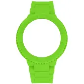 Watx Armbanduhr Modell COWA1812 49mm Chamäleon Grün mit Silikonarmband und Schnalle