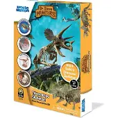 Deqube Ausgrabungsset Triceratops Dr. Steve Figur
