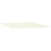 vidaXL Markisenersatzstoff Creme 300 x 250 cm Polyester