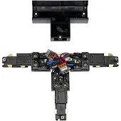 SLV 1007818 S-TRACK T-Verbinder, verstellbar, links, mit Einspeisemöglichkeit, DALI, PHASE, schwarz