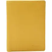 Esquire Leder Geldbörse Viktoria Wallet Yellow gelb