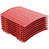 Syfax Weihnachtsbaumrock Rot Ø 65 x 24 cm Kunststoff