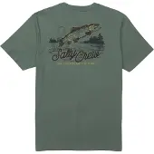 Salty Crew Fish Fest Kurzarm-t-shirt