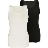 Sassa 2er Sparpack Top LOVELY SKIN Black ivory