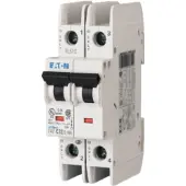 Eaton 102177 Leitungsschutzschalter, 0,5 A, 2p, Charakteristik: D FAZ-D0,5/2-NA