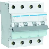 Hager MCN602 Leitungsschutzschalter 3P+N 6kA C-Charakteristik 2A 4 Module