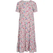 Vila Kurzarm Maxikleid