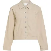 Vila Vinus Geknöpfte Jeansjacke