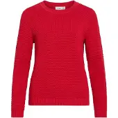 Vila Vidalo Basic Strickpullover