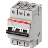 ABB S403M-B4 Sicherungsautomat B-Char., 4 A, 10 kA, 3P, steckbar 2CCS573001R0045