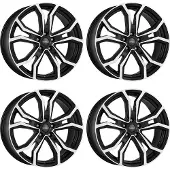Dezent 4 TV dark Felgen 9.0Jx20 5x112 für Porsche Macan