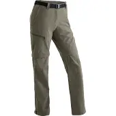 Maier Sports Outdoorhose "Nata", Damen, Gr. 38, Normalgrößen, braun (schlamm), 90% Polyamid, 10% Elasthan, Hosen Outdoorhose, Damen Zip-Off Wanderhose, atmungsaktive Trekkinghose, Regular Fit