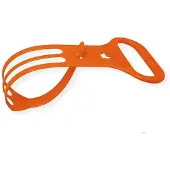 Bachmann Kabeltragehilfe, PVC, orange, für Leitungen und Schläuche