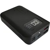 Viking Kompakte Powerbank 10000mAh go10 mit digitaler Ladezustandsanzeige, 99x62x22mm