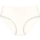 Triumph Slip "Shape Smart Maxi", Damen, Gr. L, Microtouch, weiß (ecru weiß), Microtouch, Obermaterial: 55% Elasthan, 45% Polyamid, körpernah, Unterhosen Slip, glättend und schmeichelnd
