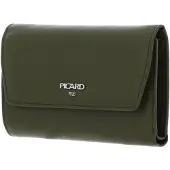 PICARD Leder Geldbörse Bingo Flap Wallet Olive olivgrün