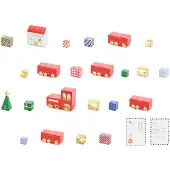 Party Deco Adventskalender Eisenbahn Mix