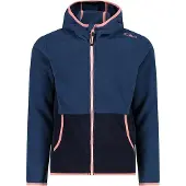 CMP Fleece mit Kapuze, Mädchen Fix