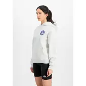 Alpha industries Logo-Rückenprint-Hoodie für Damen
