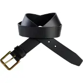 BOSS Ledergürtel "Joris Sz35", Herren, Gr. 85, schwarz (schwarz 002), Leder, unifarben, Gürtel Ledergürtel