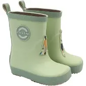 Mikk-Line - Kid's Wellies 3D Patch Barefoot - Gummistiefel Gr 35 oliv/grün
