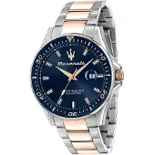 Maserati Herrenuhr SFIDA Edelstahl Armband silber ros? Fashion D2UMAR8853140003