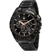 Maserati Herrenuhr Chronograph TRAGUARDO Edelstahl schwarz Fashion D2UMAR8873612048