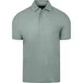 State of Art Polo Piqué Blattmuster Jade - 3XL