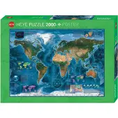 Heye Satellite Map, 2000 Stück(e), Landkarten
