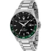 Maserati Herrenuhr Multifunktion SFIDA Edelstahl silber Fashion D2UMAR8853140005