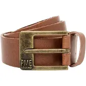 PME Legend Ledergürtel "PME FAR WEST BELT", Herren, Gr. 90, braun (cognac), Rindsleder, Gürtel Ledergürtel