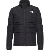 The North Face Funktionsjacke "M CANYONLANDS HYBRID JACKET", Herren, Gr. M, schwarz (tnf schwarz, npf), Web, Obermaterial: 100% Polyester, Jacken Funktionsjacke, mit Stehkragen, wärmeisolierend