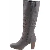Aniston SHOES Stiefel mit Raffungen am slouchy Schaft