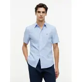 Tommy Hilfiger Kurzarmhemd "FLEX POP CLASSIC STP S/S SHIRT"
