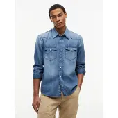 Tommy Hilfiger Jeanshemd "REGULAR DENIM WESTERN"