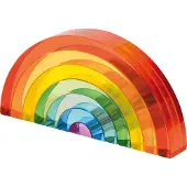 Eduplay Regenbogen Spielzeugsteine - bunte Acrylsteine