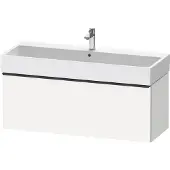 Duravit D-Neo bâti-support lavabo suspendu, 1184x440x442mm, 1 tiroir, avec poignée noir diamant
