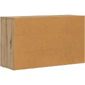 vidaXL Sideboard ELST Artisan-Eiche 100 x 35 x 59 cm Holzwerkstoff