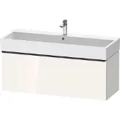 Duravit D-Neo bâti-support lavabo suspendu, 1184x440x442mm, 1 tiroir, avec poignée noir diamant