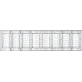 vidaXL Gabionen-Hochbeet 3 stk. 400 x 100 x 60 cm Verzinkter Stahl