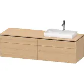 Duravit LC4871R30300000 Konsolen-WTU wandhängend L-Cube 550x1