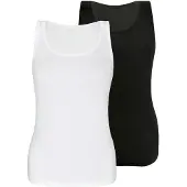 Sassa 2er Sparpack Top LOVELY SKIN Black white