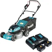 Makita Dlm466pt2 2x18v Elektrischer Rasenmäher
