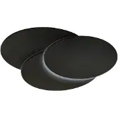 Azzardo AZ2997 Wandleuchte Clover oval schwarz