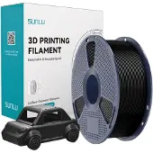 SUNLU PETG Filament, 1,75mm, 1kg - Farbton: Black