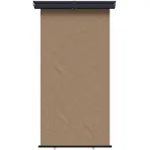 vidaXL Balkon Seitenmarkise 140 x 250 cm 100% Polyester Eisen Stahl