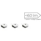 Forte LED Unterbauleuchte "Lefkadas", silber (neutral), L:8cm, Leuchten, LED Unterbauleuchte, LED Beleuchtung einfache Montage, wohnliche Atmosphäre